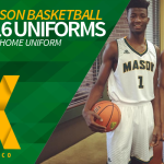 GEORGE MASON MENS BASKETBALL UNIFORMS ADIDAS 2015 2016 BANNER