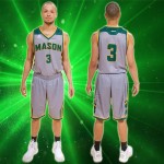 George Mason Adidas Uniforms 2015 2016 Alternate Grey