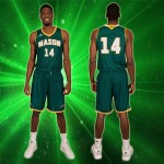 George Mason Adidas Uniforms 2015 2016 Away Green